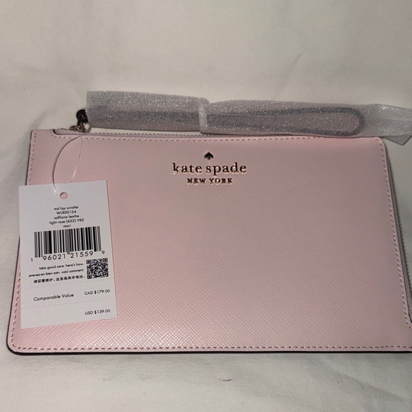 kate spade Light Pink Wristlet - Picture 9 of 9
